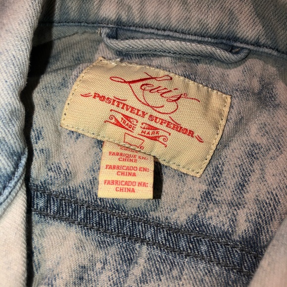 Acid wash Levi’s Denim jacket - Picture 2 of 4